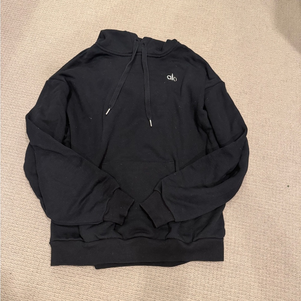 ALO Yoga Black Women's Pullover Hoodie